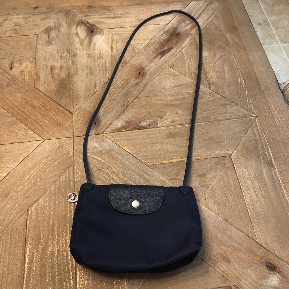 Longchamp neo mini crossbody navy
